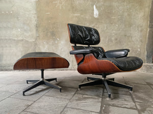 Herman Miller Lounge chair 670 & ottoman 671 Charles & Ray Eames 1960s