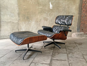 Herman Miller Lounge chair 670 & ottoman 671 Charles & Ray Eames 1960s