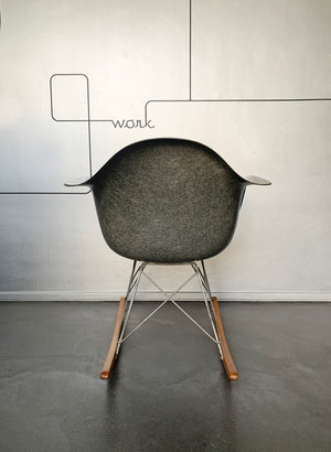 RAR Rocking Chair by Charles & Ray Eames for Herman Miller original base, 1950s