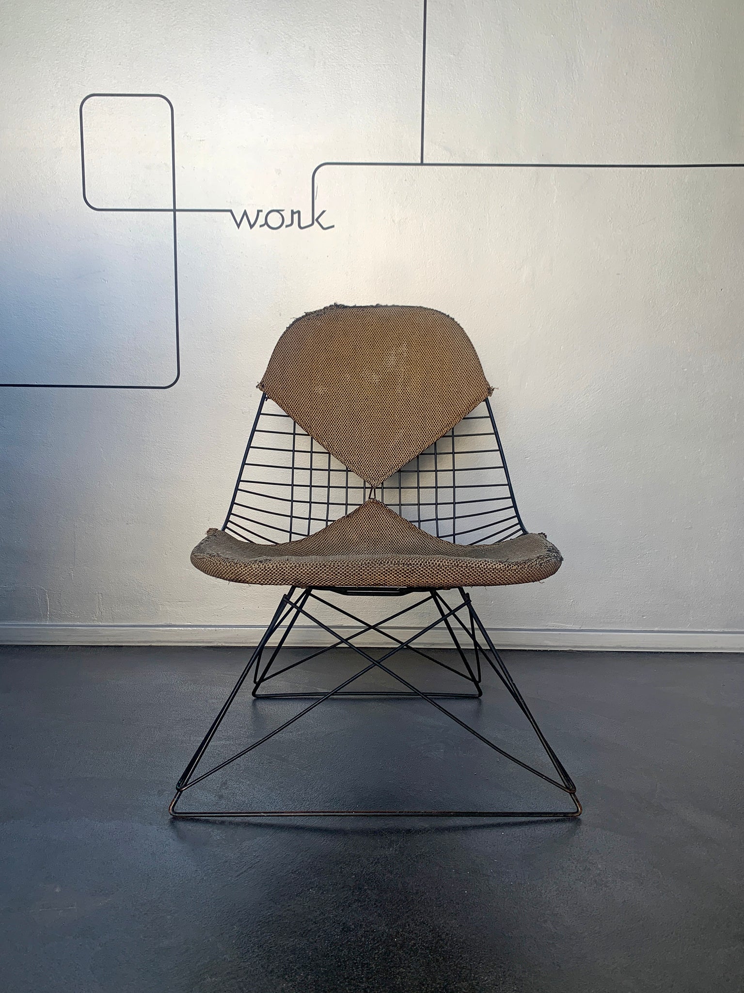 LKR cats cradle chair Charles & Ray Eames / Alexander Girard Bikini Herman Miller 1953