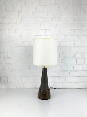 Danish Modernist Ceramic Table Lamp, Stoneware, Nils Kähler for HAK Denmark 1960