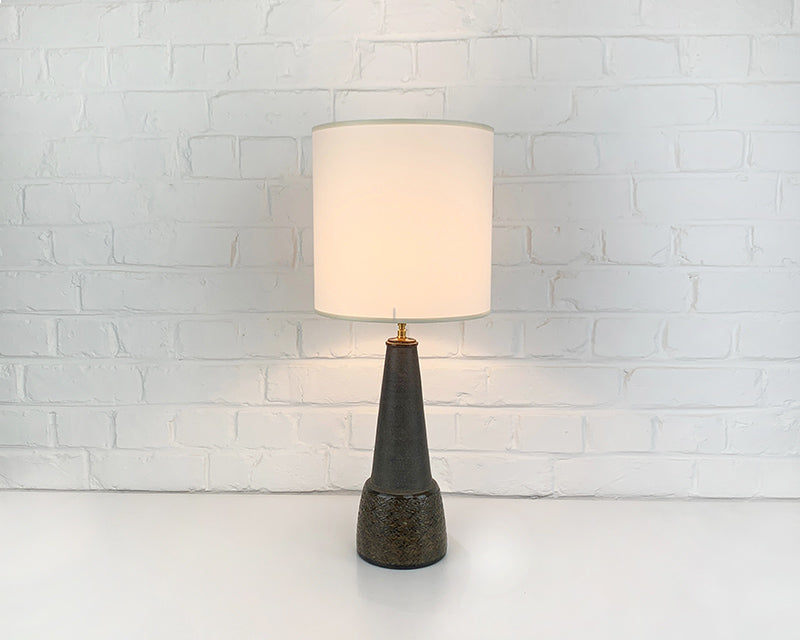 Danish Modernist Ceramic Table Lamp, Stoneware, Nils Kähler for HAK Denmark 1960