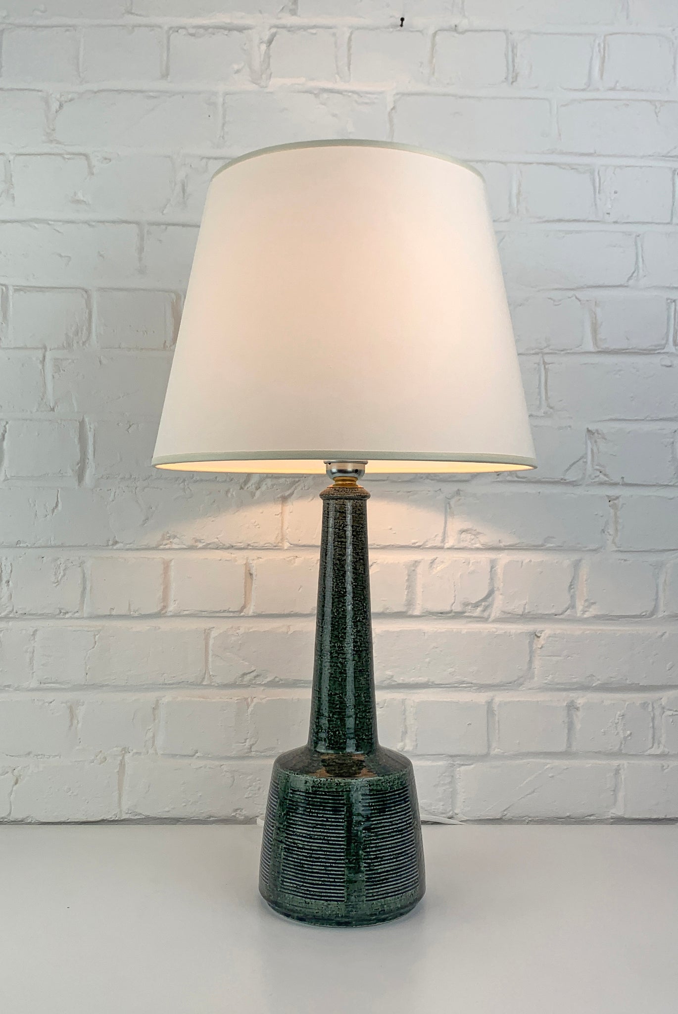 Ceramic Table Lamp by Esben Klint for Le Klint / Palshus, Denmark