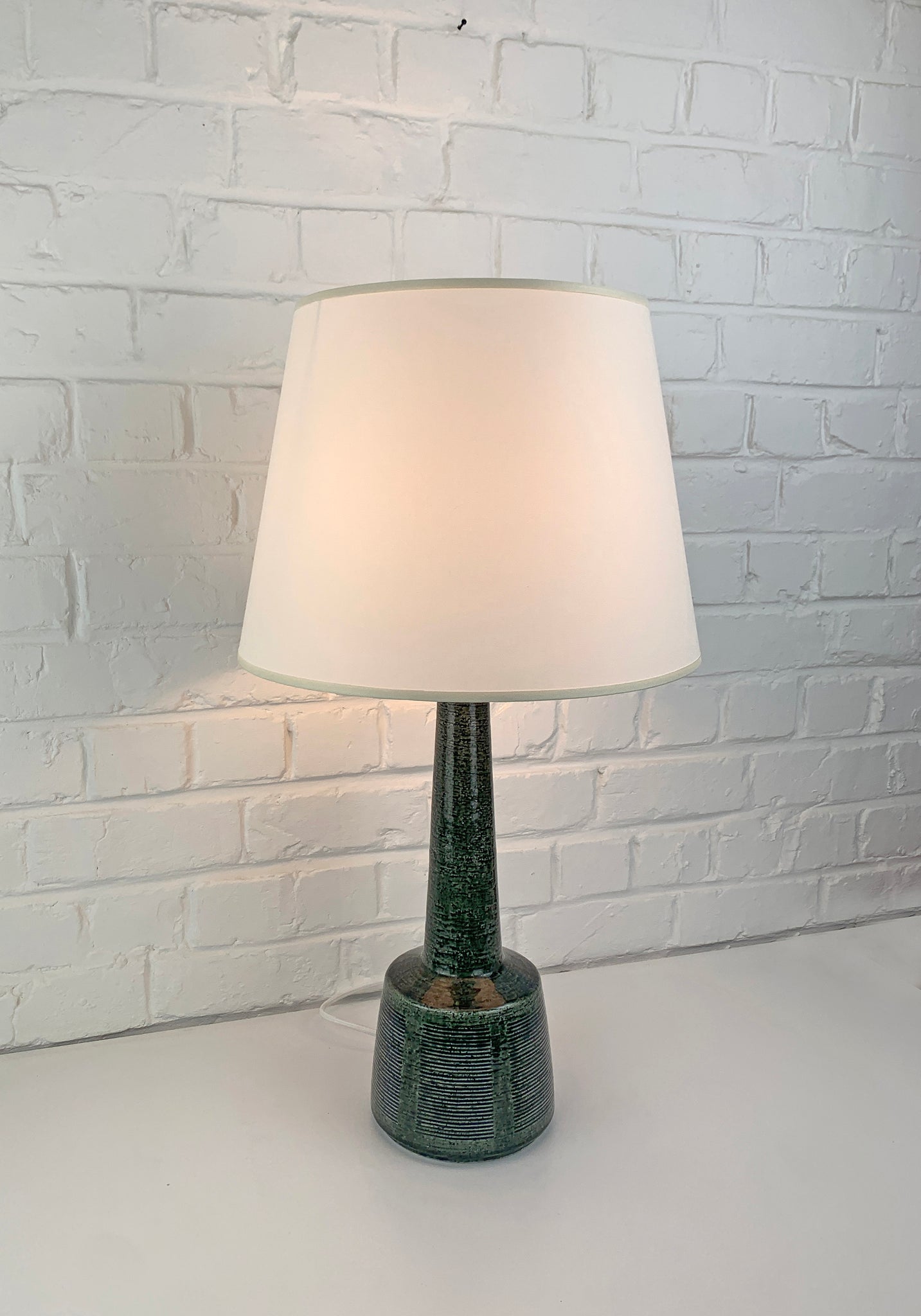 Ceramic Table Lamp by Esben Klint for Le Klint / Palshus, Denmark