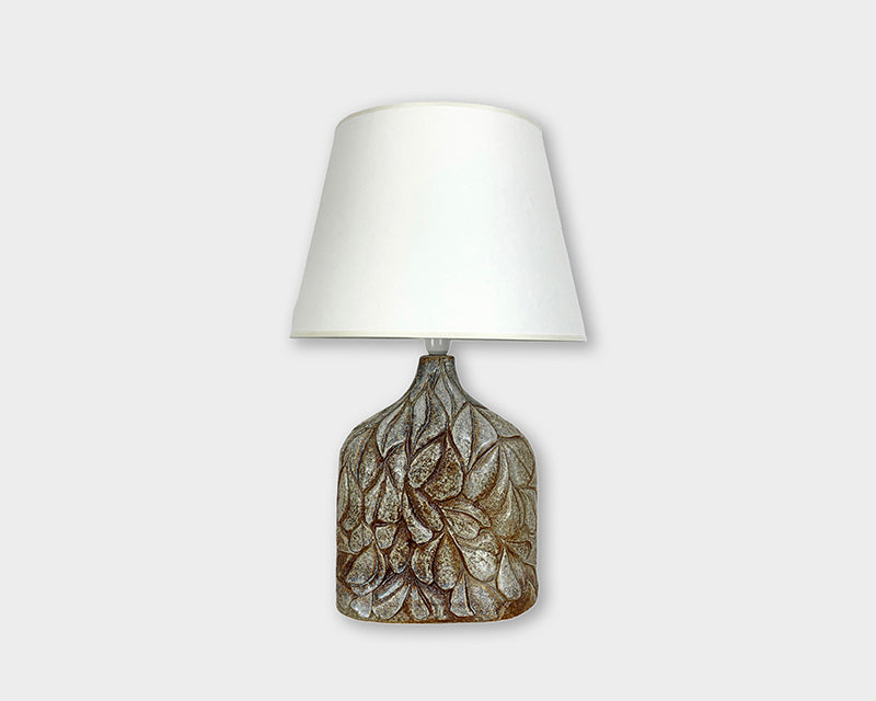 Big Danish Søholm Stentøj ceramic table lamp, glazed stoneware by Haico Nitzsche