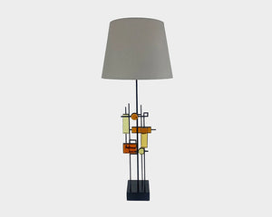 Modernist Table Lamp by Svend Aage Holm Sorensen, Denmark 1960s