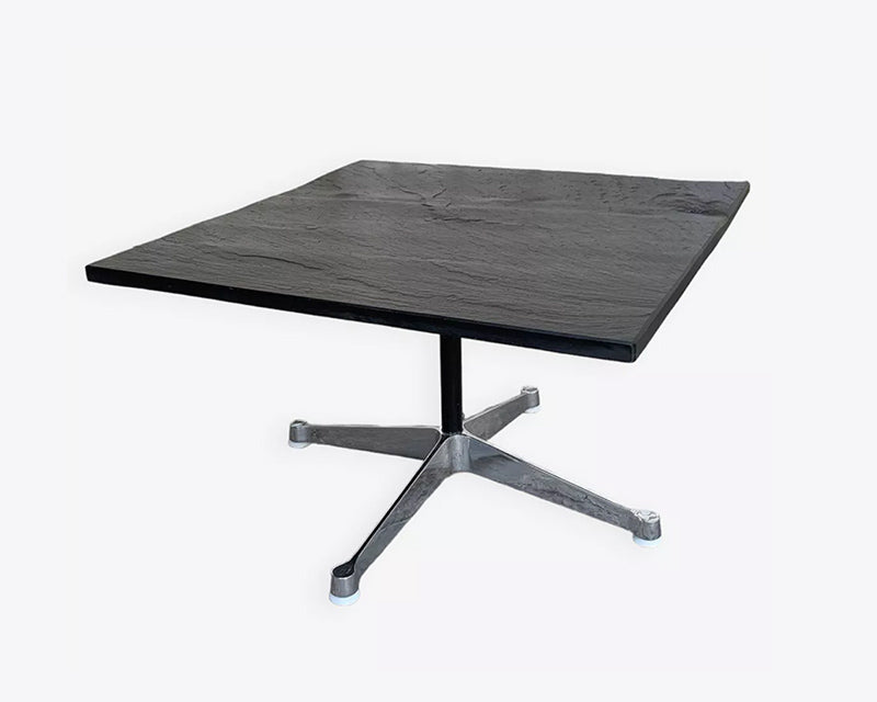 Contract base Coffee Table in Slate by Charles & Ray Eames, Herman Miller 1960s