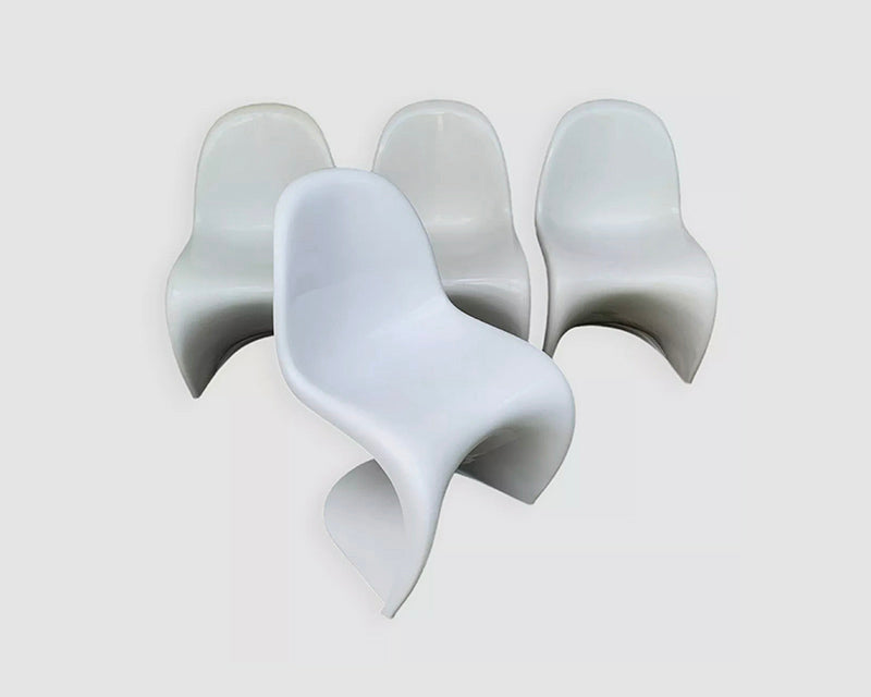 S Chairs by Verner Panton for Herman Miller, 1970s, Set of 4