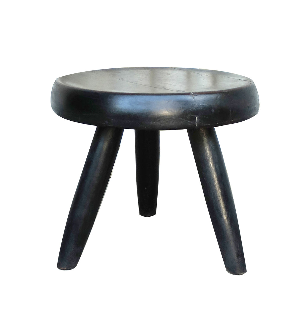 Tripod Berger Stool by Charlotte Perriand for Steph Simon, 1950s