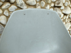 Grey coquillage chair by Pierre Guariche for Meurop 1960s