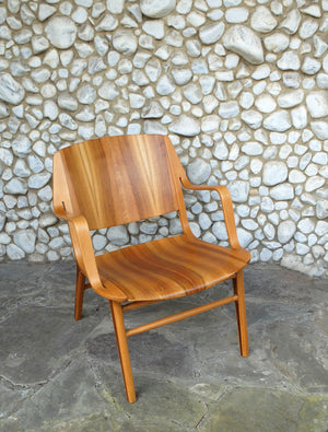 AX Teak Lounge Chair by Peter Hvidt &amp; Orla Mølgaard-Nielsen for Fritz Hansen, 1960s