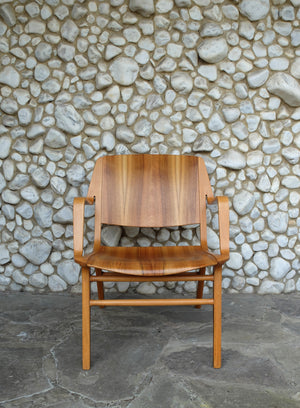 AX Teak Lounge Chair by Peter Hvidt &amp; Orla Mølgaard-Nielsen for Fritz Hansen, 1960s