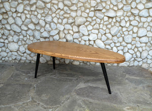 Low Modernist table in the style of Charlotte Perriand