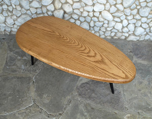 Low Modernist table in the style of Charlotte Perriand