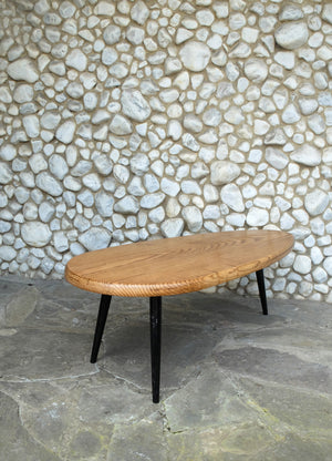 Low Modernist table in the style of Charlotte Perriand