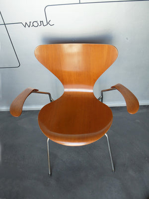 Butterfly Series 7 Armchair 3270 by Arne Jacobsen for Fritz Hansen, Denmark, 1964