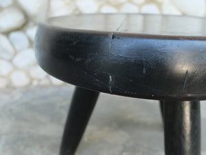 Tripod Berger Stool by Charlotte Perriand for Steph Simon, 1950s