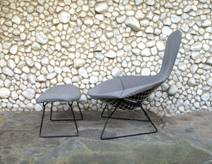 Bird Lounge Chair and Ottoman, Harry Bertoia for Knoll International