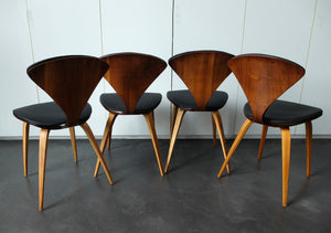 Plywood chairs by Norman Cherner for Plycraft, USA, set of 4 