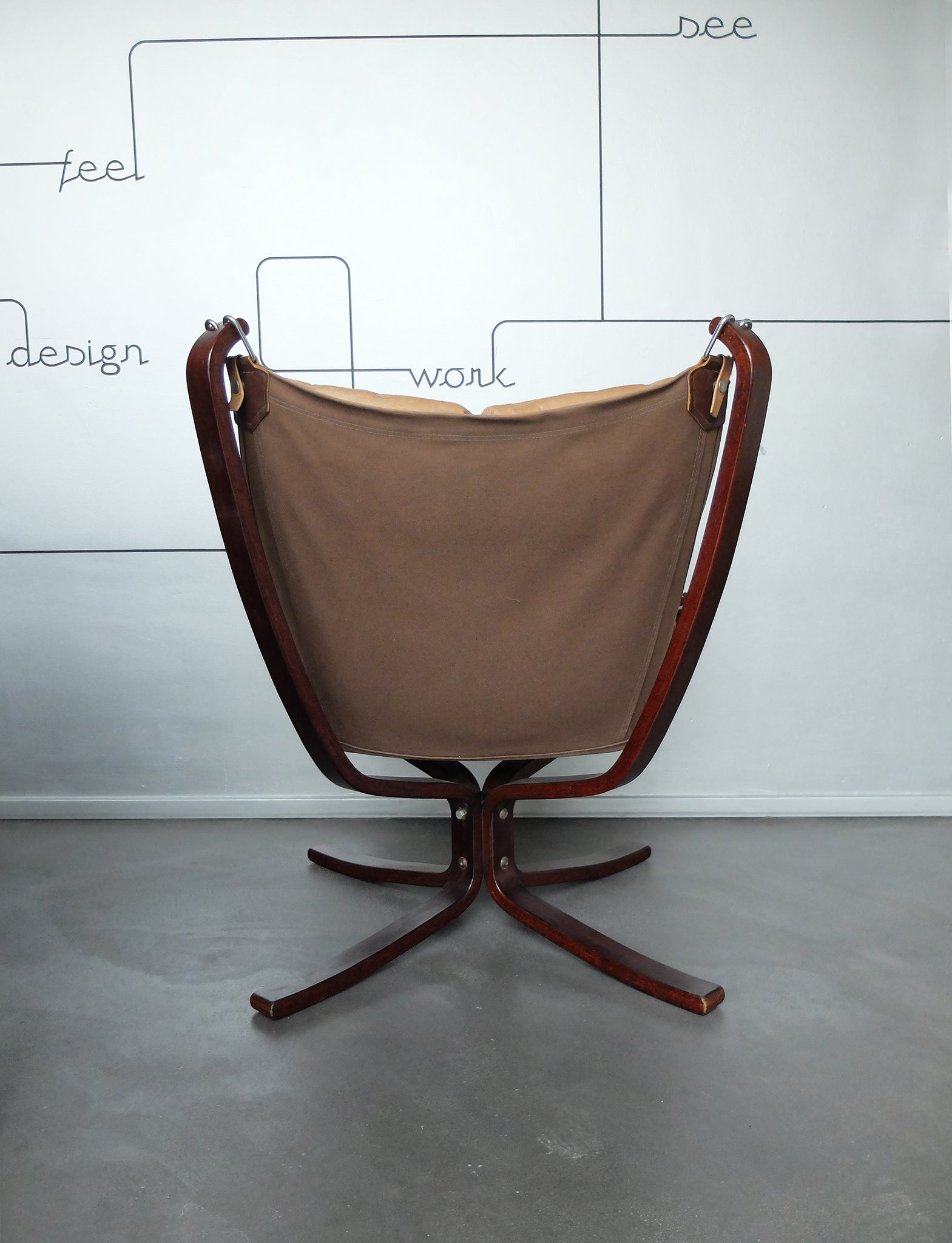 Scandinavian Falcon Chair by Sigurd Resell for Vatne Møbler, Norway 1970s