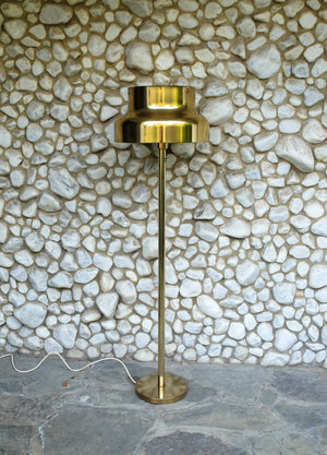 Bumling Brass Floor Lamp by Anders Pehrson for Ateljé Lyktan, Sweden, 1960s