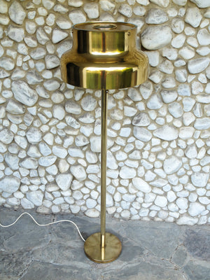 Bumling Brass Floor Lamp by Anders Pehrson for Ateljé Lyktan, Sweden, 1960s