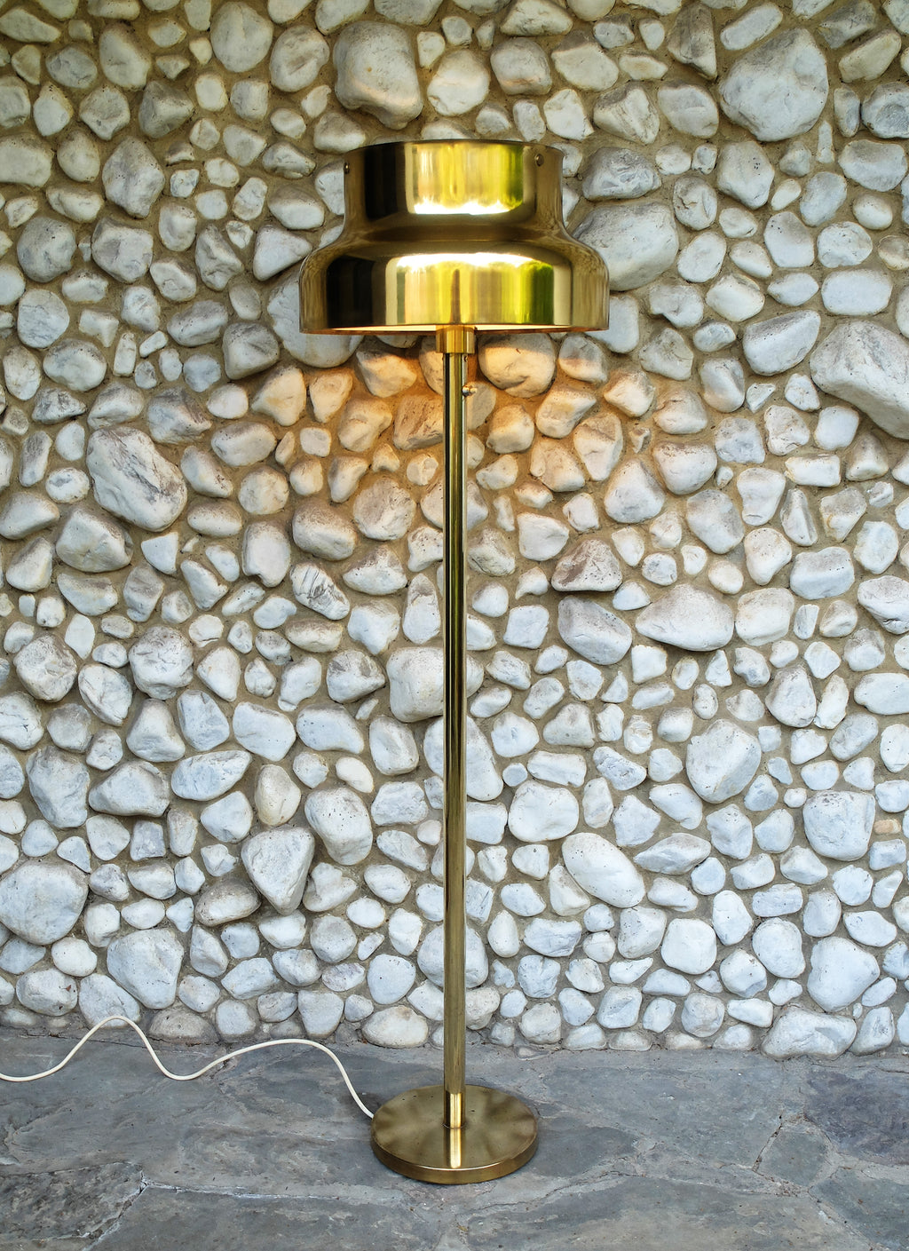 Bumling Brass Floor Lamp by Anders Pehrson for Ateljé Lyktan, Sweden, 1960s