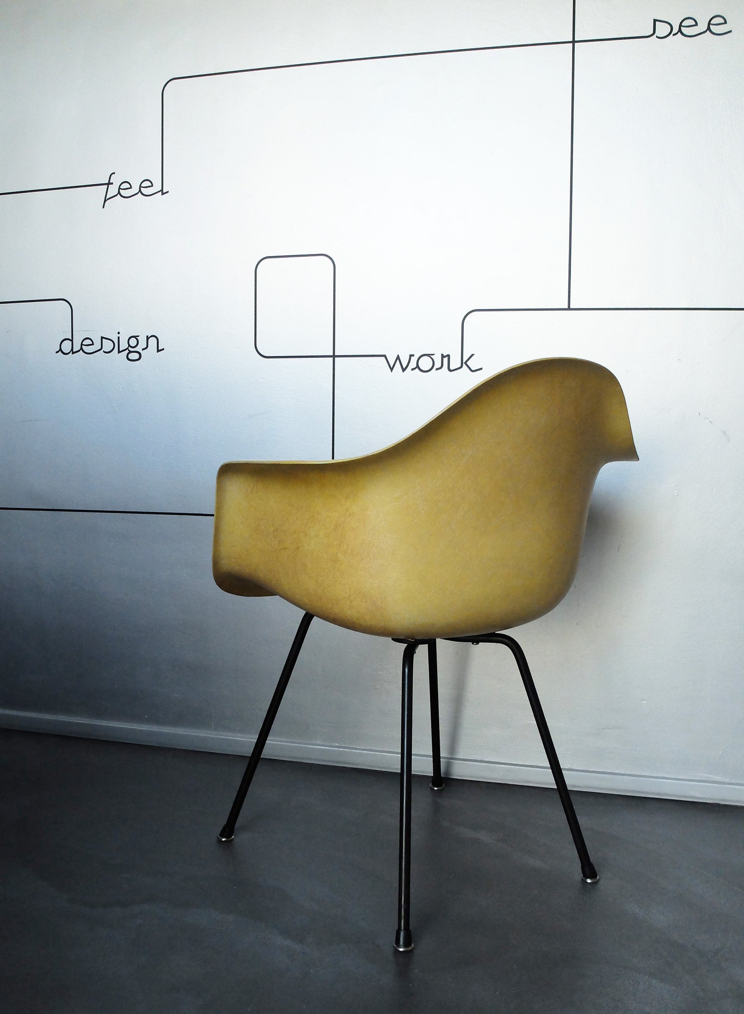 DAX Armchair by Charles & Ray Eames for Zenith Plastics, 1950s