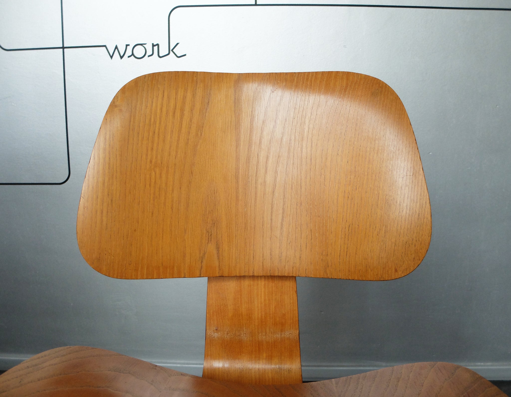 DCW Chair in Calico Ash by Charles & Ray Eames for Herman Miller, 1950