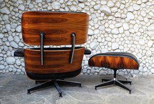 Herman Miller Lounge chair 670 & ottoman 671 designed by Charles& Ray Eames