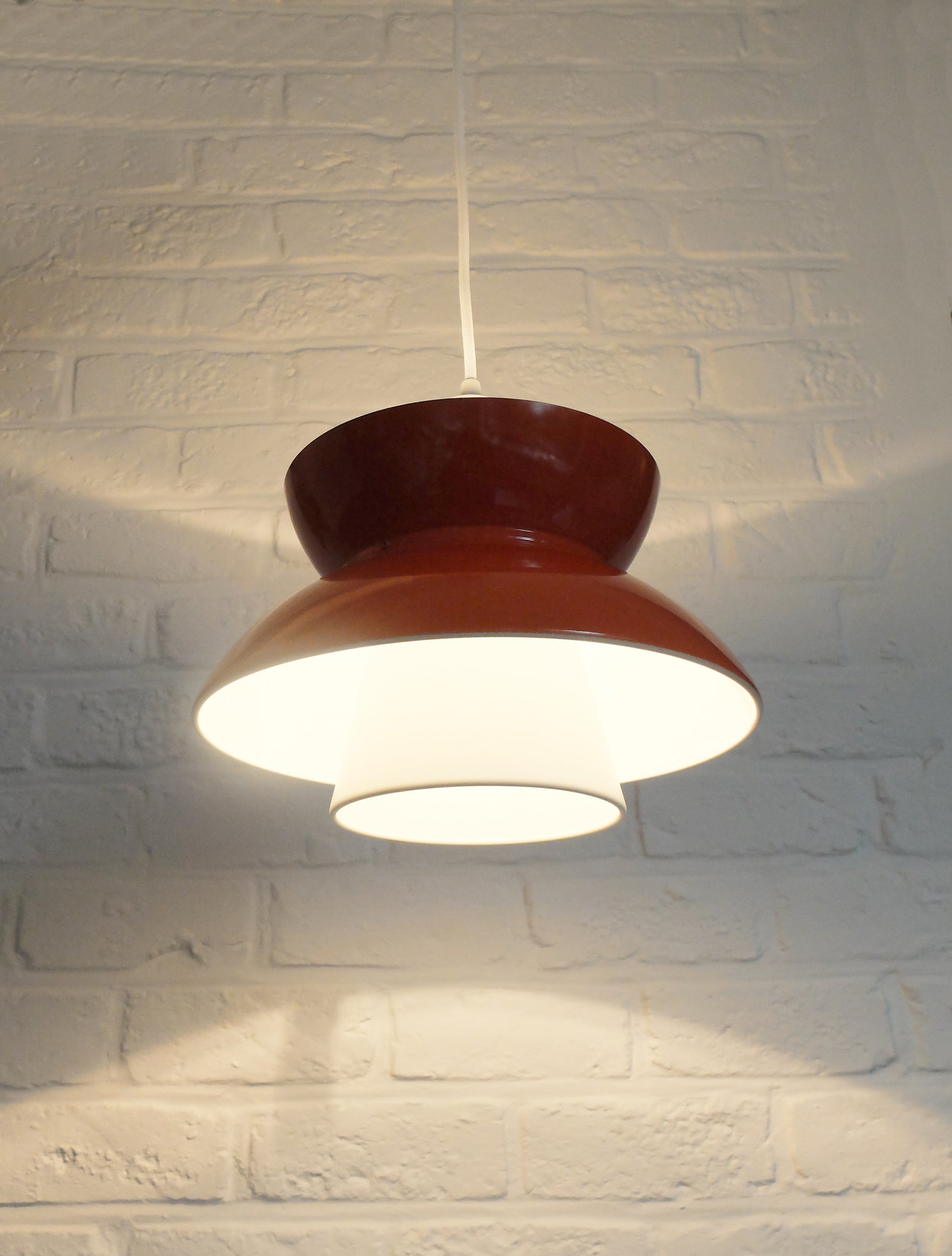 Søværns Pendant Lamps by Jørn Utzon for Louis Poulsen, 1970s, Set of 2