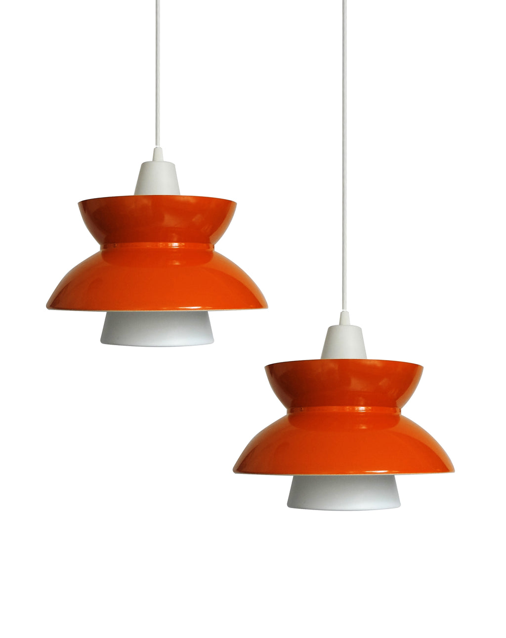 Søværns Pendant Lamps by Jørn Utzon for Louis Poulsen, 1970s, Set of 2