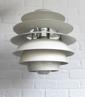 Snowball Pendant Lamp by Poul Henningsen for Louis Poulsen, 1980s