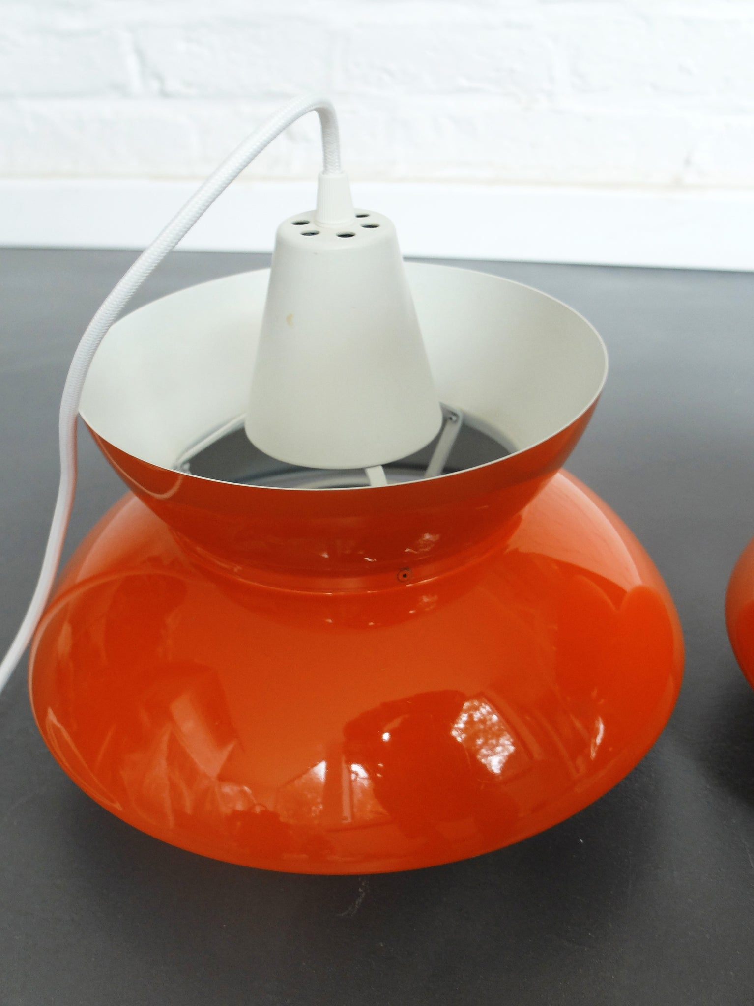 Søværns Pendant Lamps by Jørn Utzon for Louis Poulsen, 1970s, Set of 2