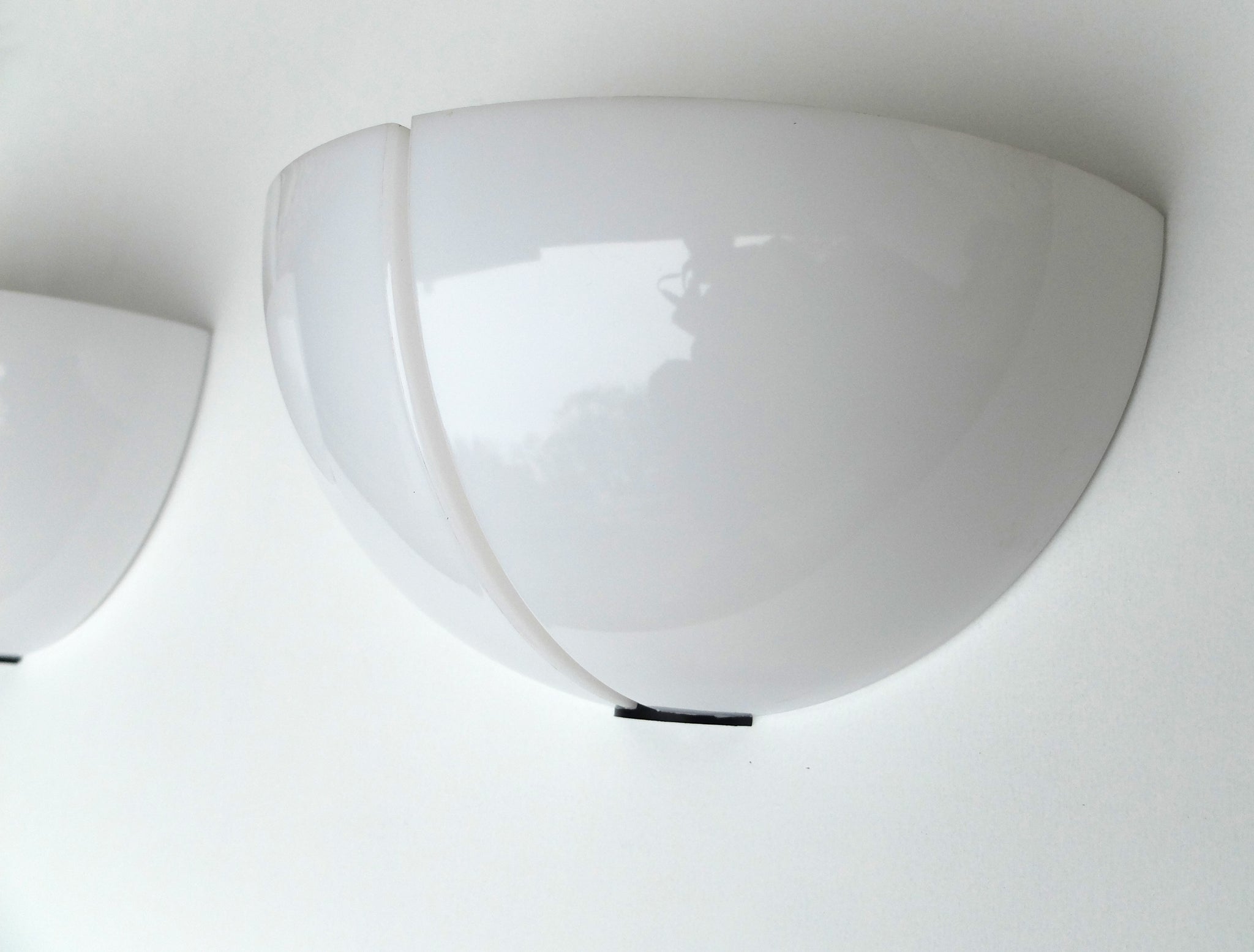 Stilnovo Wall-Lights Spicchio by Danilo Aroldi & Corrado Aroldi 1970s, New Old Stock, set of two