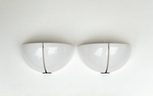 Stilnovo Wall-Lights Spicchio by Danilo Aroldi & Corrado Aroldi 1970s, New Old Stock, set of two