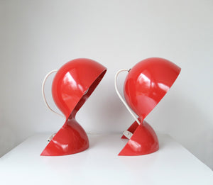 Pair of Dalu Table Lamps by Vico Magistretti for Artemide, 1960s