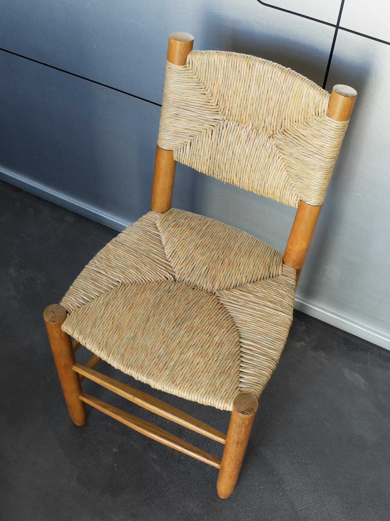 Bauche Chair N°19 by Charlotte Perriand for Steph Simon, 1950s