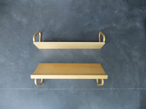 Alvar Aalto book Shelves A112 by Artek, Finland, Set of 2