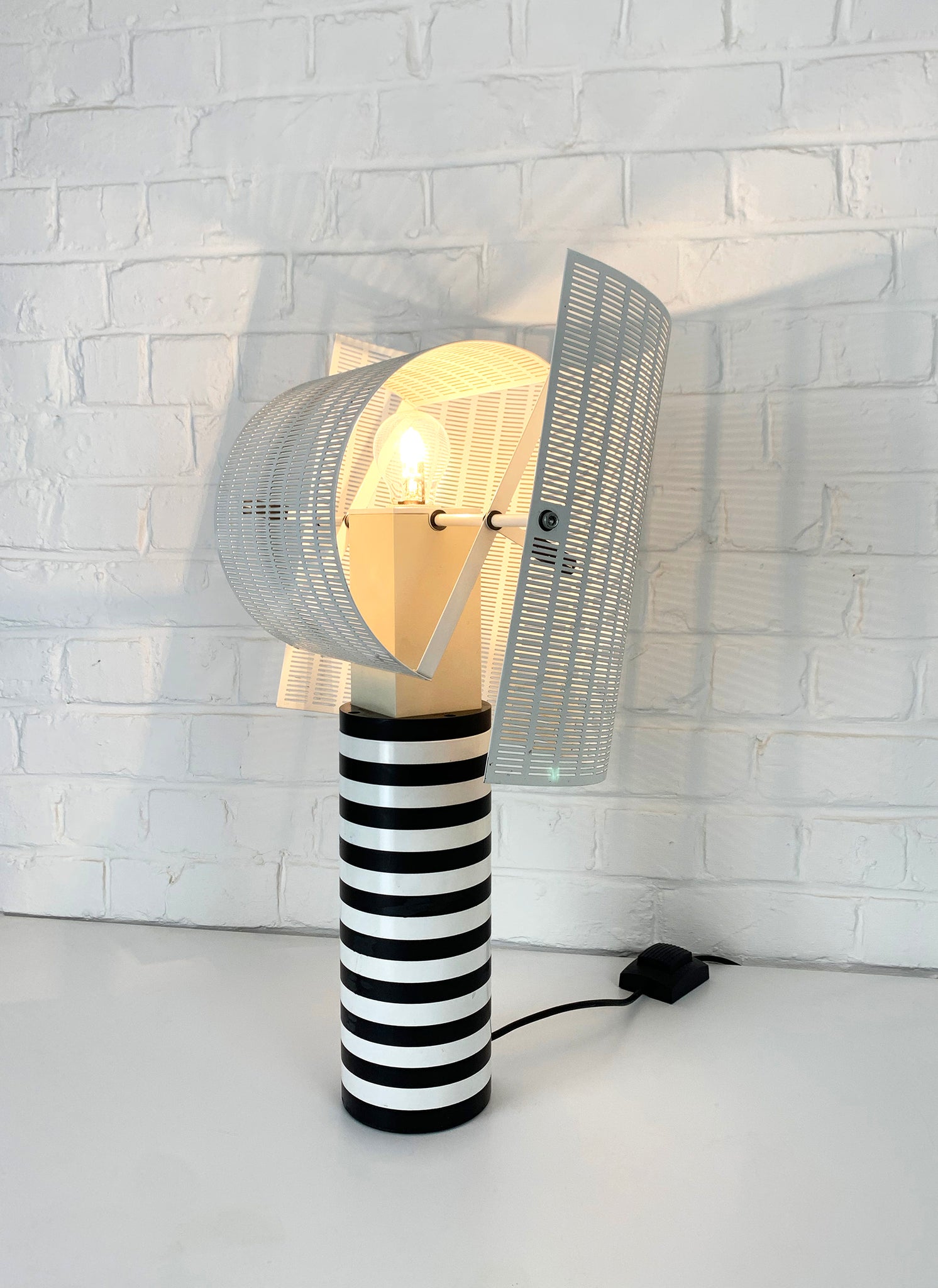 Postmodern Shogun Table Lamp by Mario Botta for Artemide, New Old Stock