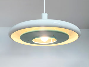 Space-Age Optima Pendant lamp, Hans Due for Fog & Morup, Denmark, 1970s (3 available)