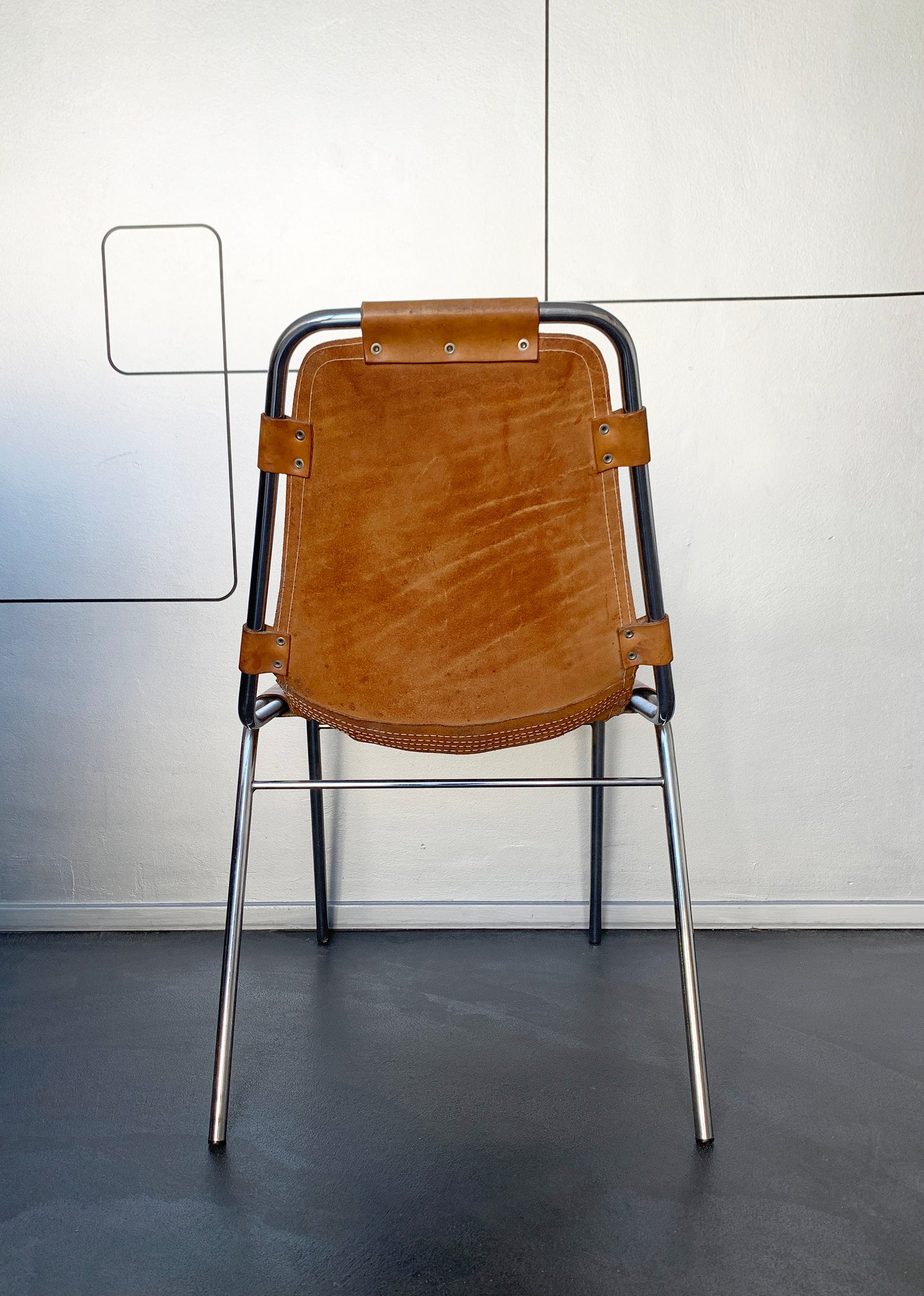 Les Arc' Chair Selected by Charlotte Perriand, 1960