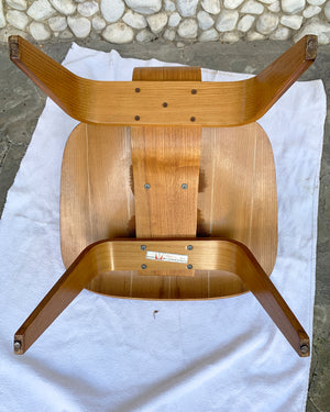 LCW Lounge Chair in Oak by Charles & Ray Eames for Herman Miller, 1953