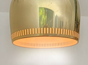 Vintage Golden Bell Pendant Lamp by Alvar Aalto for Louis Poulsen, 1960s