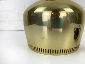 Vintage Golden Bell Pendant Lamp by Alvar Aalto for Louis Poulsen, 1960s