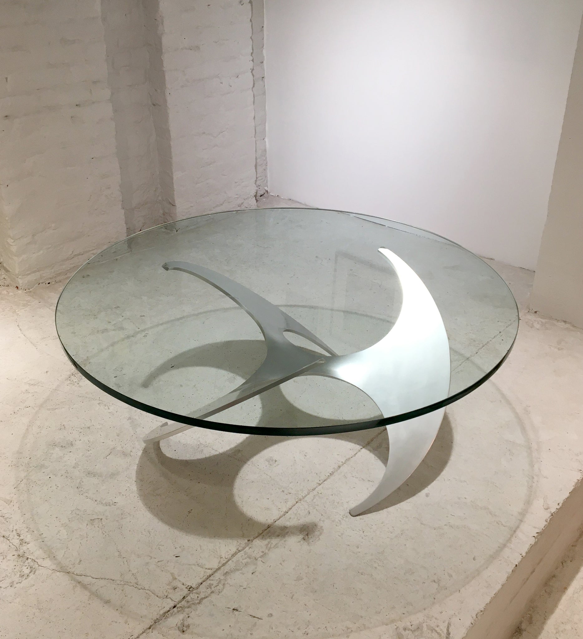 Mid-Century Propeller Coffee Table by Knut Hesterberg for Ronald Schmitt, 1960s