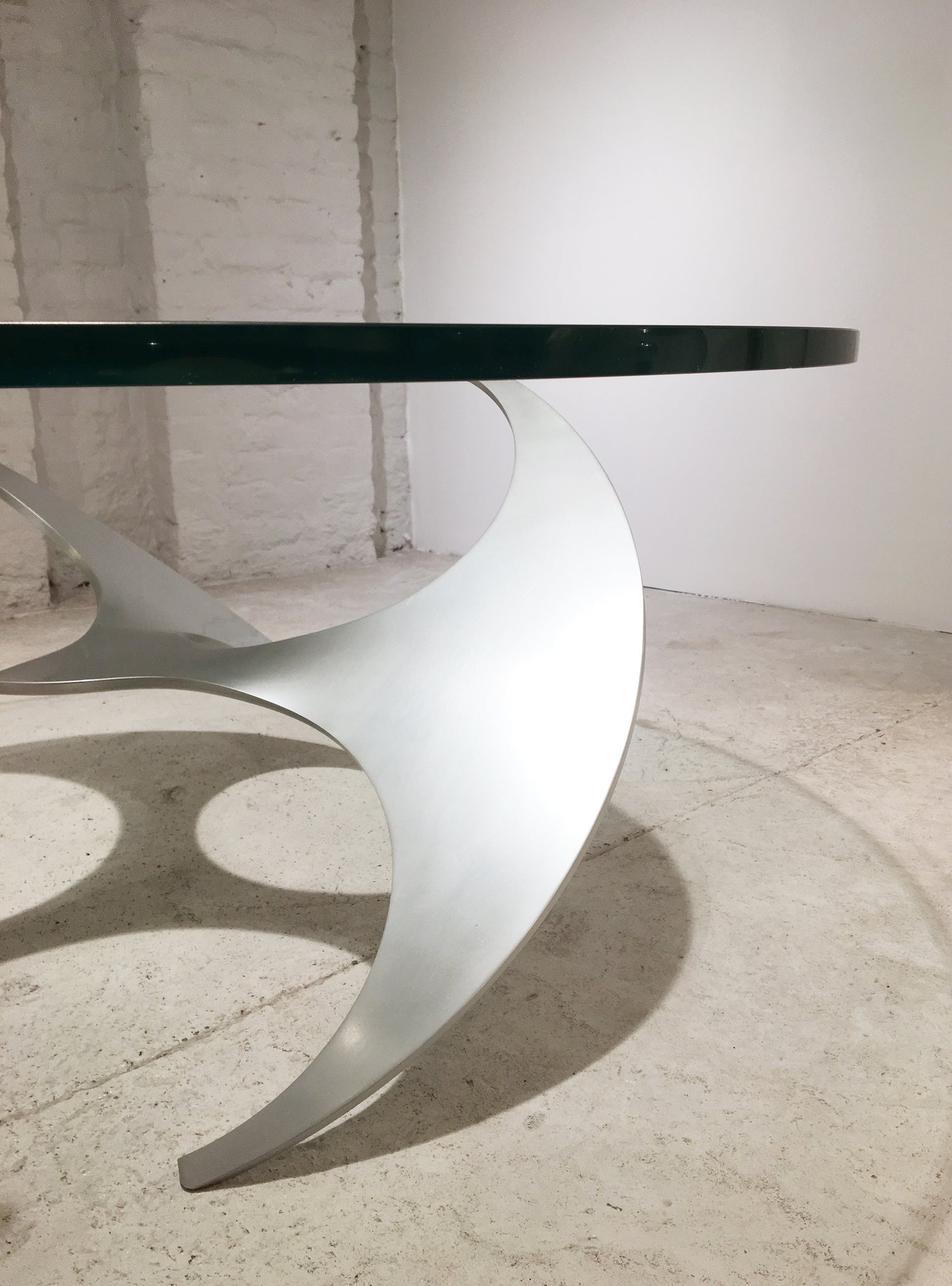 Mid-Century Propeller Coffee Table by Knut Hesterberg for Ronald Schmitt, 1960s