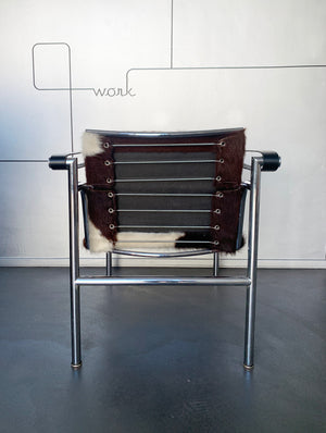 Early Early LC1 Chair by Le Corbusier, Pierre Jeanneret and Charlotte Perriand for Cassina, 1960