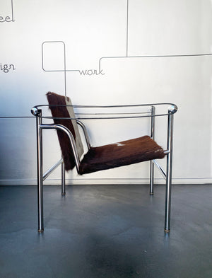 Early Early LC1 Chair by Le Corbusier, Pierre Jeanneret and Charlotte Perriand for Cassina, 1960