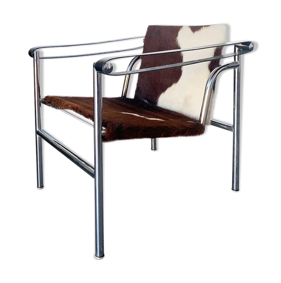 Early Early LC1 Chair by Le Corbusier, Pierre Jeanneret and Charlotte Perriand for Cassina, 1960